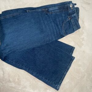 H&M Dark Blue Flare Jeans
